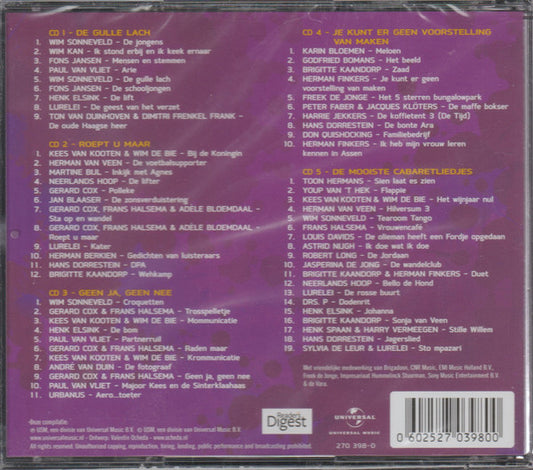 Various : De Cabaret Collectie (5xCD, Comp)