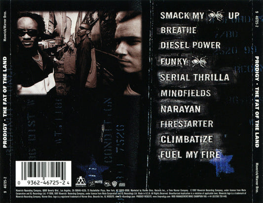 The Prodigy : The Fat Of The Land (CD, Album)