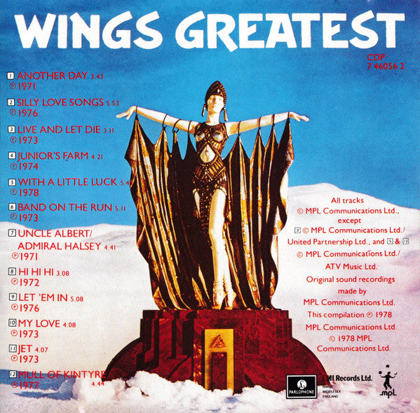 Wings (2) : Wings Greatest (CD, Comp, RE)