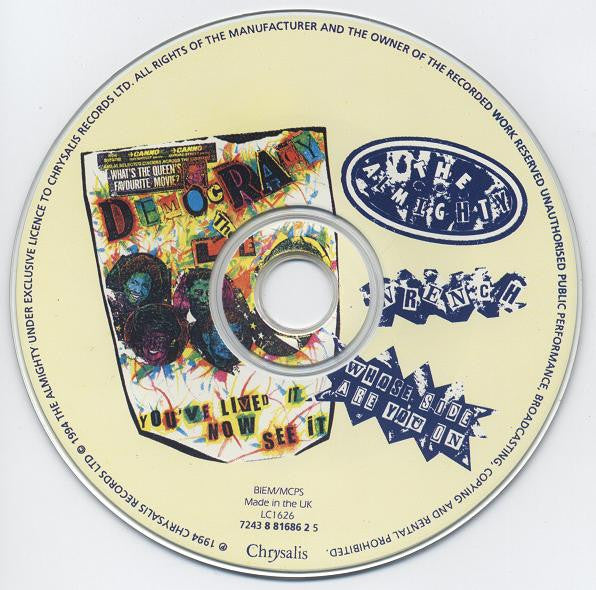 The Almighty : Wrench (CD, Single)