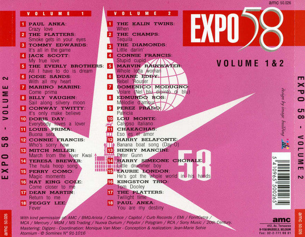 Various : Expo 58 - Volume 1 & 2 (2xCD, Comp)