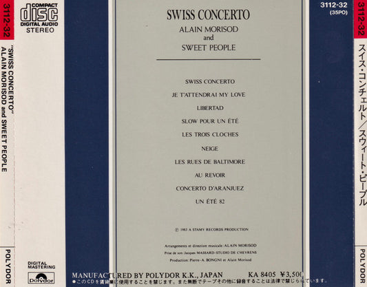 Alain Morisod And Sweet People : Swiss Concerto (CD, Album)