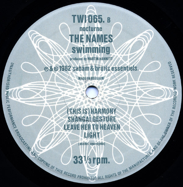 The Names : Swimming (LP, Album)