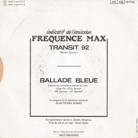 Jean-Pierre Dumas : "Fréquence Max" Indicatif De L'Émission De Max Meynier Sur RTL (7", Single)