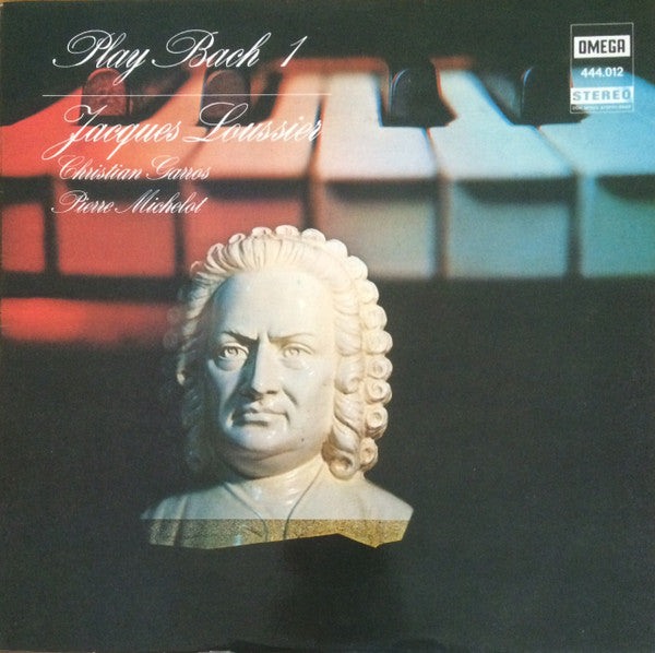 Jacques Loussier - Christian Garros - Pierre Michelot : Play Bach 1 (LP, Album, RE)