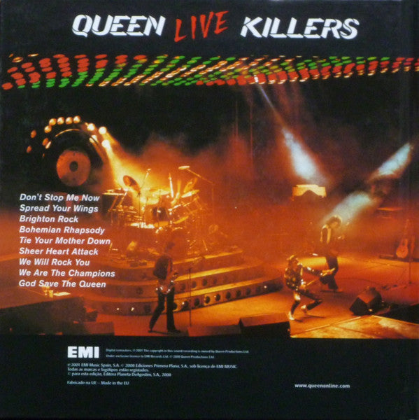 Queen : Live Killers Vol. 2 (CD, Album, Ltd, RE, RM, Boo)