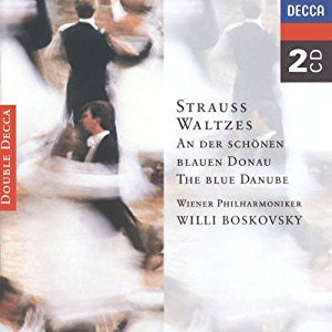 Wiener Philharmoniker, Willi Boskovsky : Strauss Waltzes (2xCD, Comp)