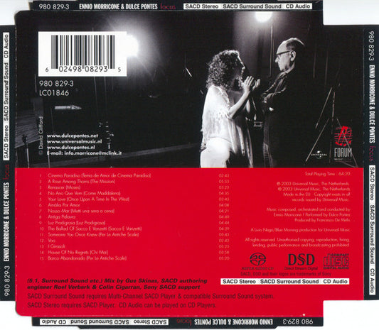 Ennio Morricone & Dulce Pontes : Focus (SACD, Hybrid, Multichannel, Album)