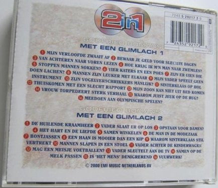Godfried Bomans : Bomans Met Een Glimlach 1 & 2 (2xCD, Comp)