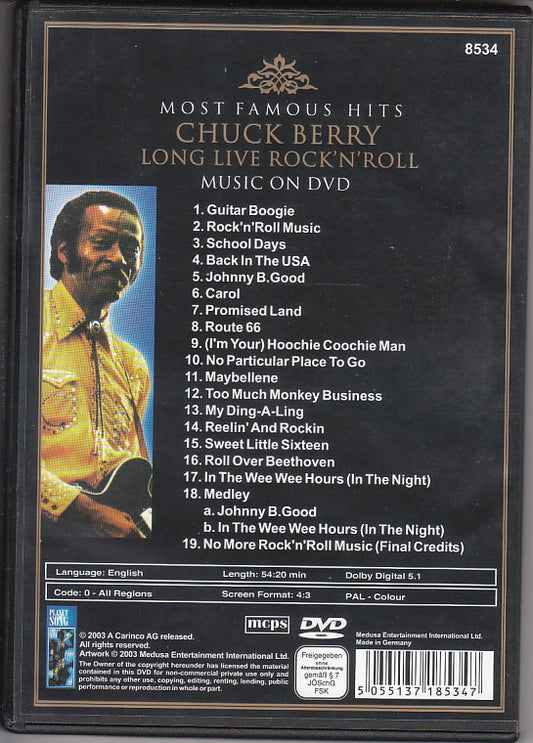 Chuck Berry : Chuck Berry - Long Live Rock'n Roll (DVD-V, PAL)