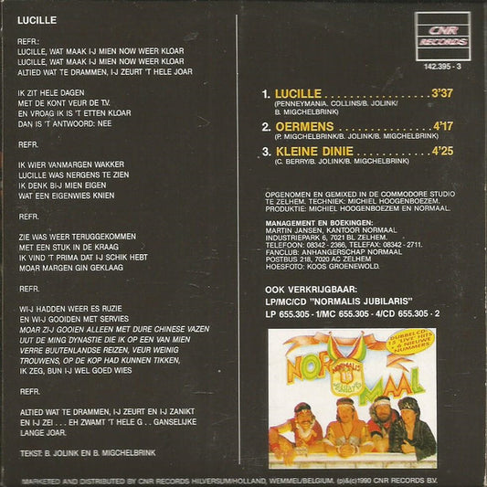 Normaal : Lucille (CD, Single)