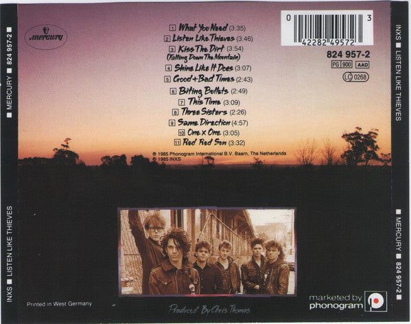 INXS : Listen Like Thieves (CD, Album, RP)