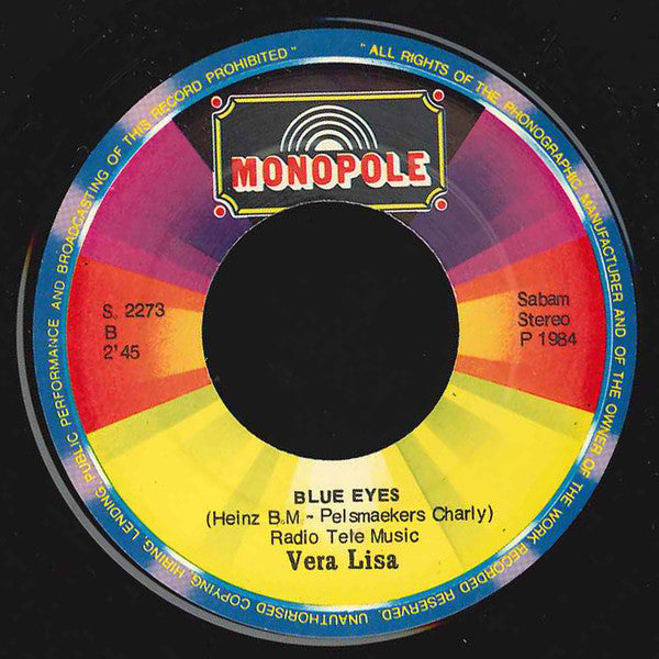 Vera Lisa : Pardon Me (7", Single)