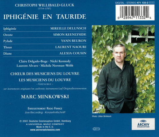 Christoph Willibald Gluck - Mireille Delunsch, Simon Keenlyside, Les Musiciens Du Louvre, Marc Minkowski, Yann Beuron, Laurent Naouri, Alexia Cousin : Iphigénie En Tauride (2xCD)