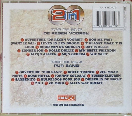 Rob de Nijs : De Regen Voorbij / Pur Sang (2xCD, Comp)