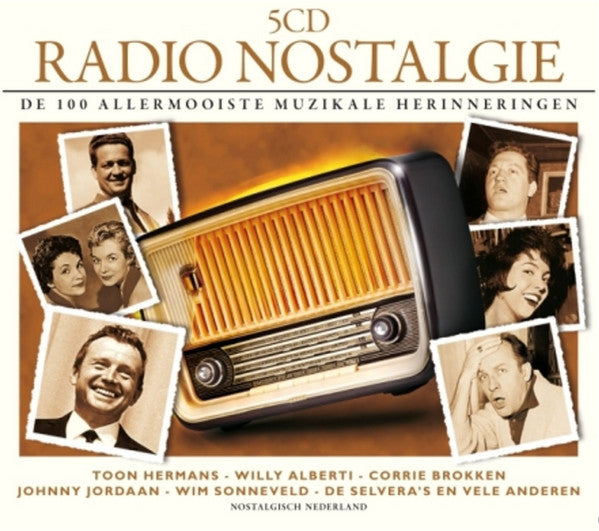 Various : Radio Nostalgie (5xCD, Comp + Box)