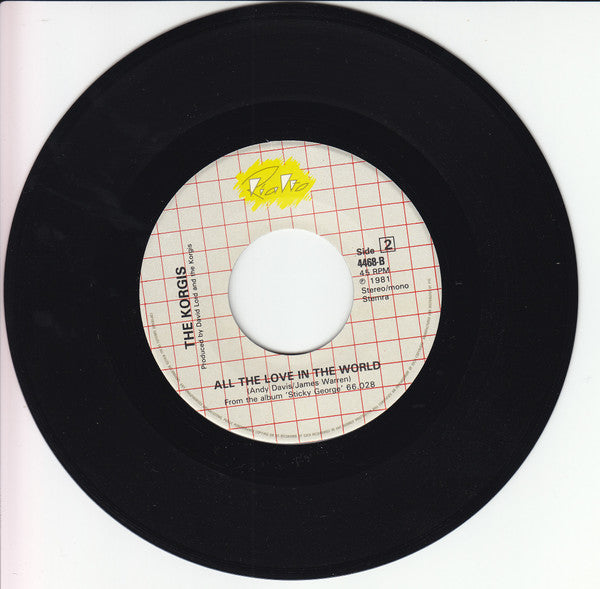 The Korgis : Sticky George (7", Single)