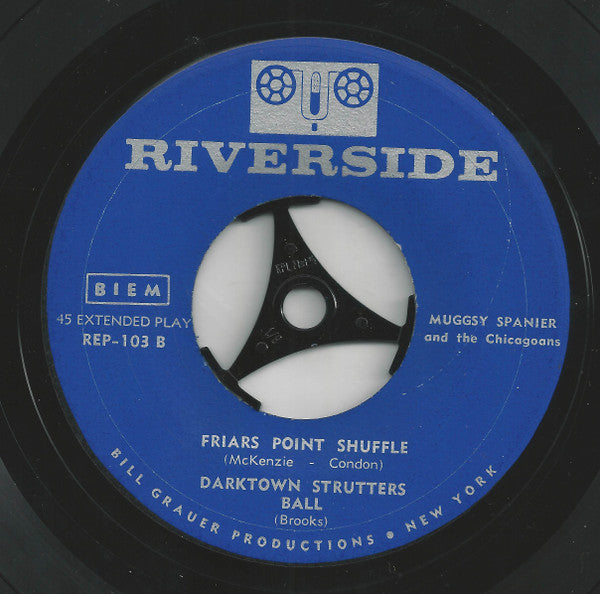 Muggsy Spanier And The Chicagoans (2) : Muggsy Spanier And The Chicagoans Vol. 1 (7", EP, Comp)