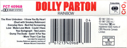 Dolly Parton : Rainbow (Cass, Album, Dol)