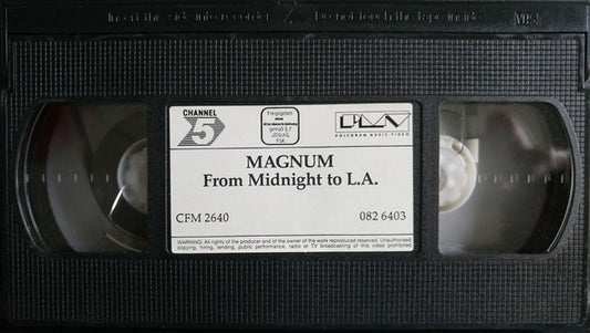 Magnum (3) : From Midnight To L.A. (VHS, Comp, PAL)