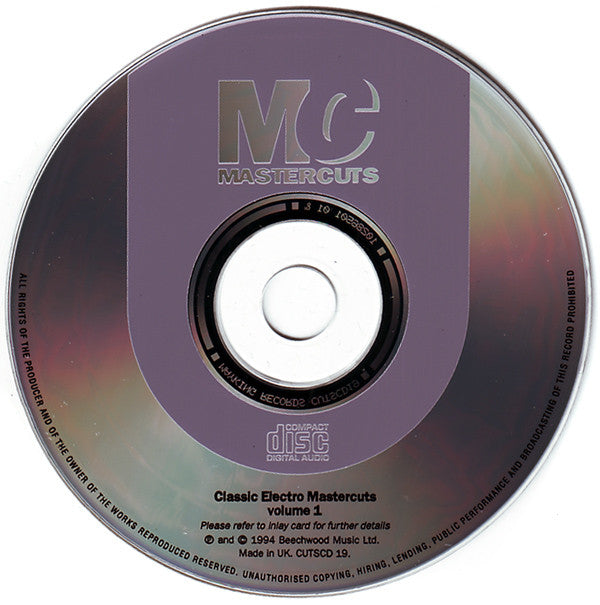 Various : Classic Electro Mastercuts Volume 1 (CD, Comp)