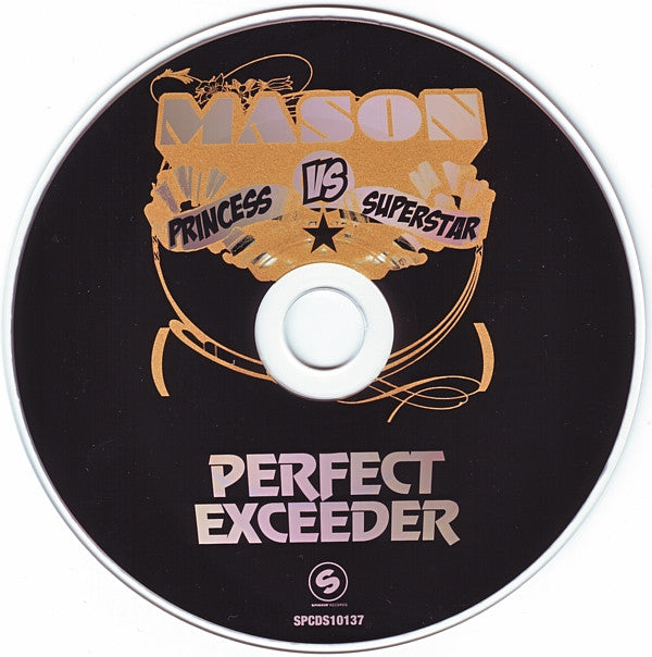 Mason Vs Princess Superstar : Perfect (Exceeder) (CD, Single)