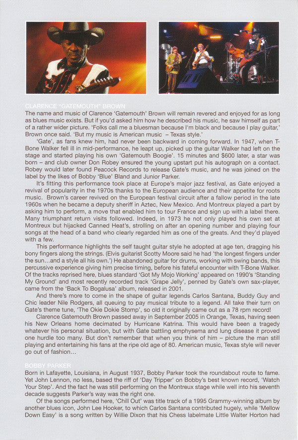 Carlos Santana : Carlos Santana Plays Blues At Montreux 2004 (DVD-V, PAL)
