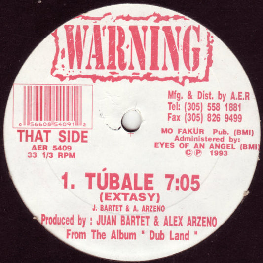 Warning : U Knock Me / Túbale (12", Red)