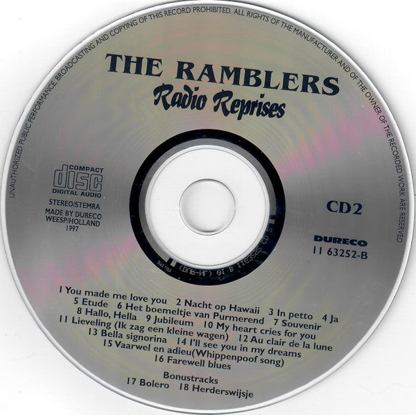 The Ramblers : Radio Reprises (2xCD, Comp)