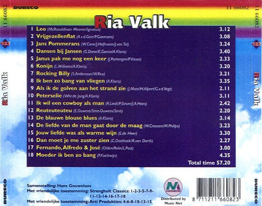Ria Valk : Ria Valk (CD, Comp)