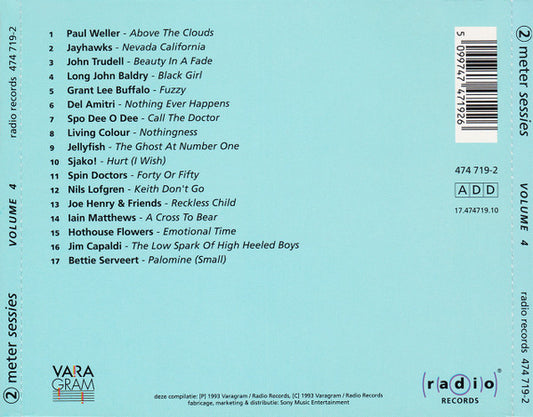 Various : 2 Meter Sessies - Volume 4 (CD, Comp)