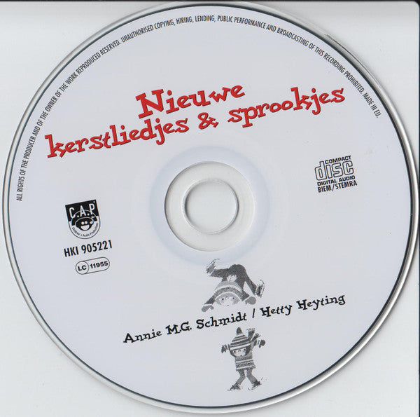 Hetty Heyting : Nieuwe Kerstliedjes & Sprookjes van Annie M.G. Schmidt (CD, Album)