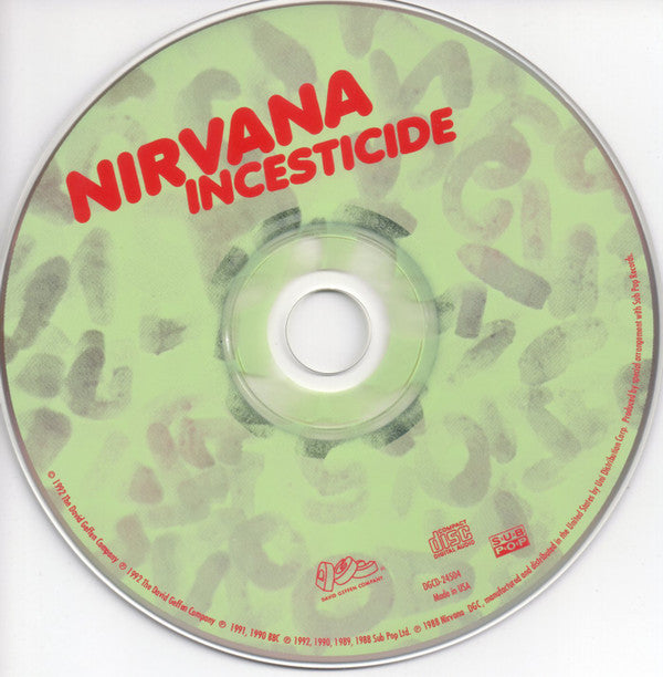 Nirvana : Incesticide (CD, Comp, RE, Mat)