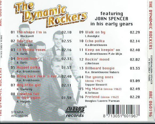 The Dynamic Rockers (2) : Featuring John Spencer In His Early Days (CD, Comp)
