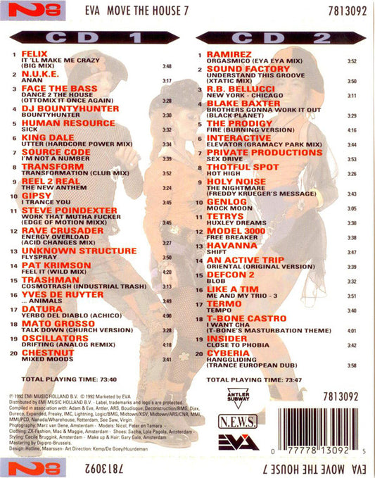 Various : Move The House 7 (2xCD, Comp)