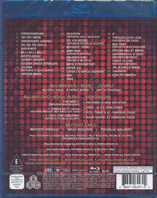 Destiny's Child : Live In Atlanta (Blu-ray, Reg)