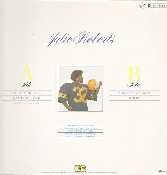 Juliet Roberts : Ain't You Had Enough Love? (12")