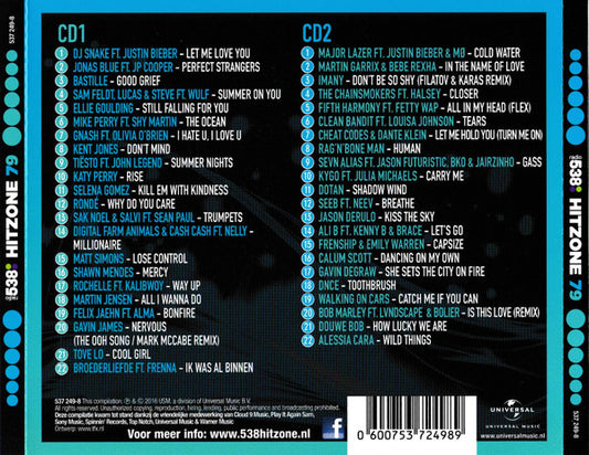 Various : 538 - Hitzone 79 (2xCD, Comp)