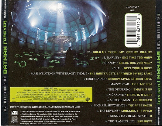 Various : Batman Forever (Music From The Motion Picture) (CD, Comp)
