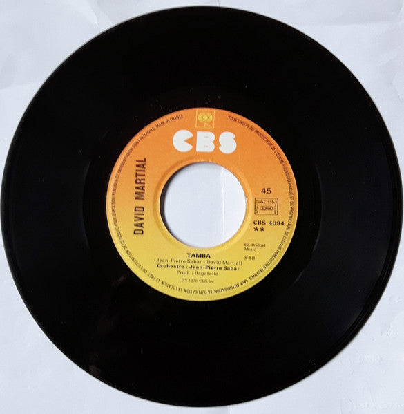 David Martial : Celimene (Version Intégrale) (7", Single, RE)