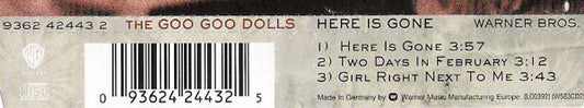 Goo Goo Dolls : Here Is Gone (CD, Maxi, CD2)