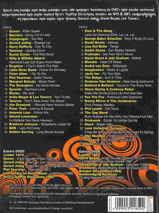 Various : TopPop DVD 5 & 6 (2xDVD-V, Comp)