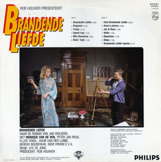 Laurens van Rooyen : Brandende Liefde (Originele Soundtrack) (LP, Album)