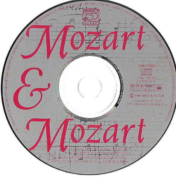 Various : Mozart & Mozart (2xCD, Comp)