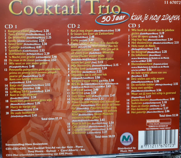 Cocktail Trio : 50 Jaar (Kun Je Nog Zingen) (3xCD, Comp)