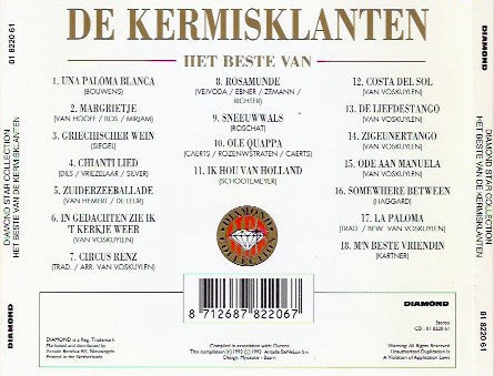 De Kermisklanten : Het Beste Van (CD, Comp)