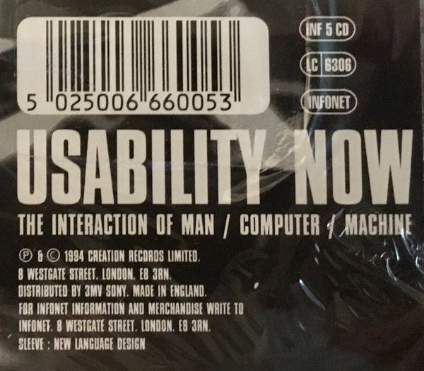 Various : Usability Now (CD, Comp)