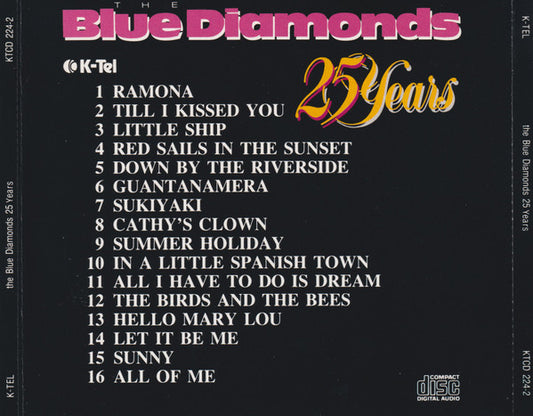The Blue Diamonds : 25 Years (CD, Album)