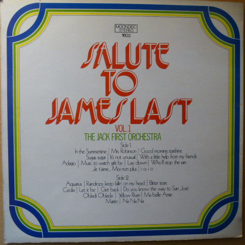 Orchestra Jack First : Salute To James Last Vol.1 (LP)