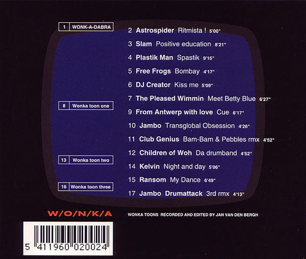Various : Wonka From Antwerp With Love (CD, Comp)